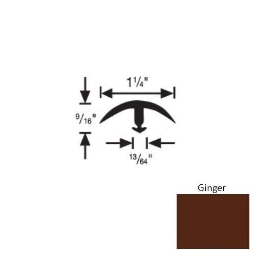 Flextones Ginger Vinyl Snap Down Edging