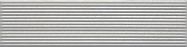 Euphoria Silver Linear Ceramic Tile - Satin - 3" X 12"