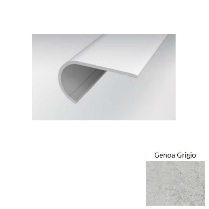 Grantshire Genoa Grigio Luxury Vinyl Round Stair Nose