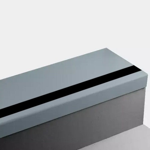 Windsor Blue Hammered Rubber Stair Tread Trim