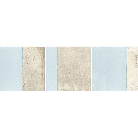 Metro Impressions Urban Blue Mix Porcelain Tile - Matte - 10" X 10"