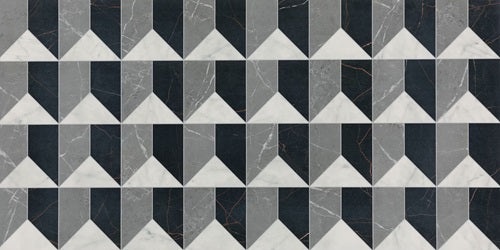 Daltile Sovran Arrow Satin Porcelain Tile - 24" x 48"