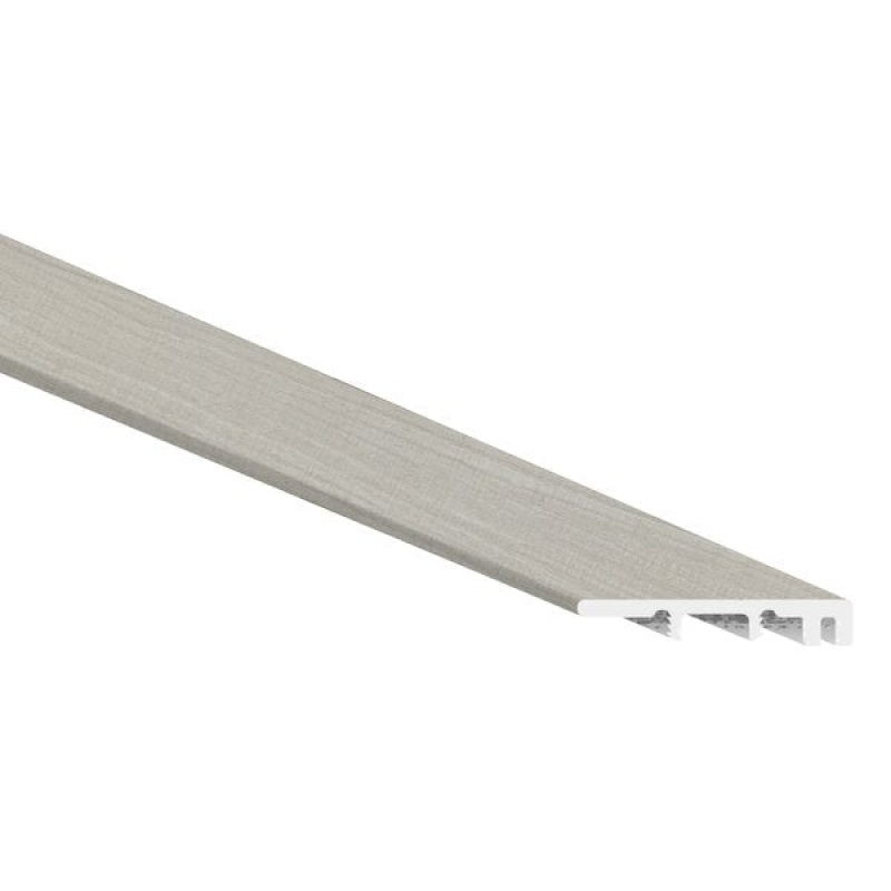Everlife Lvt Whitby White Luxury Vinyl Moulding / Trim - 1 3/8" X 94" End Cap - Prefinished