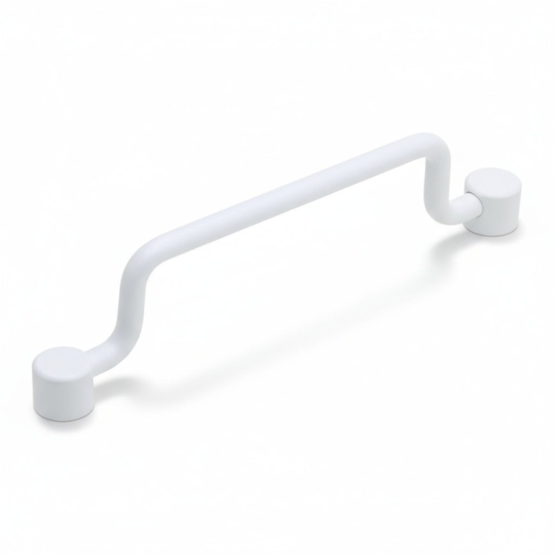 Silverline A1025 Metal Handle Cabinet Pull - Matte - 5 1/16" (128 Mm) Center To Center