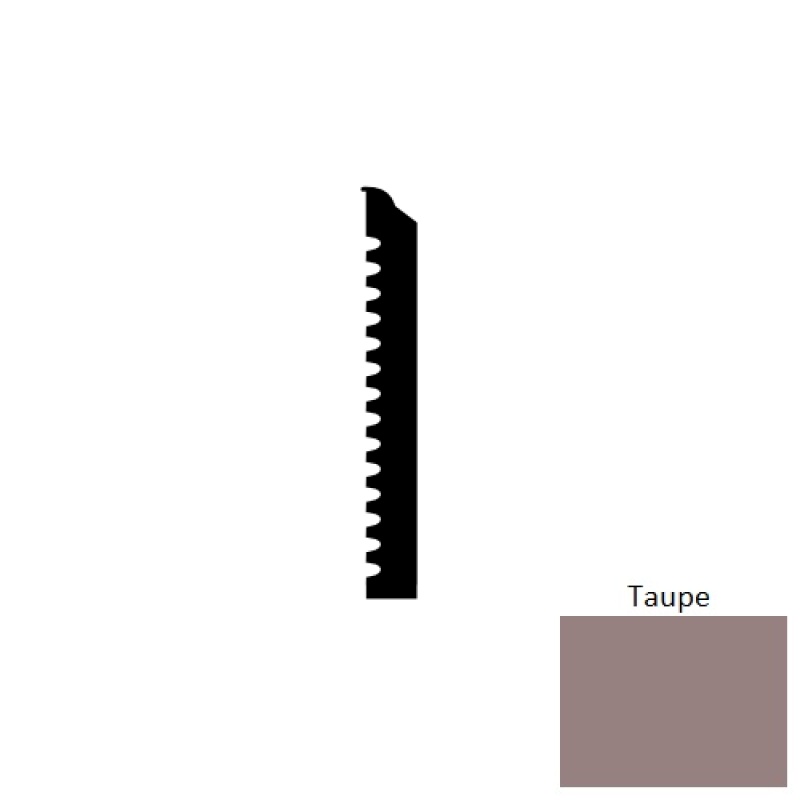 Taupe Regal Scr Rubber Wall Base