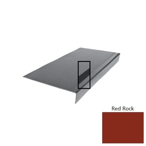 Flextones Red Rock Hammered Rubber Stair Tread