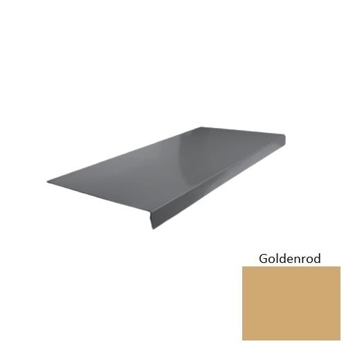 Flextones Goldenrod Type 120 Distinct Designs Rubber Stair Tread – 12 1/4" x 72", Smooth
