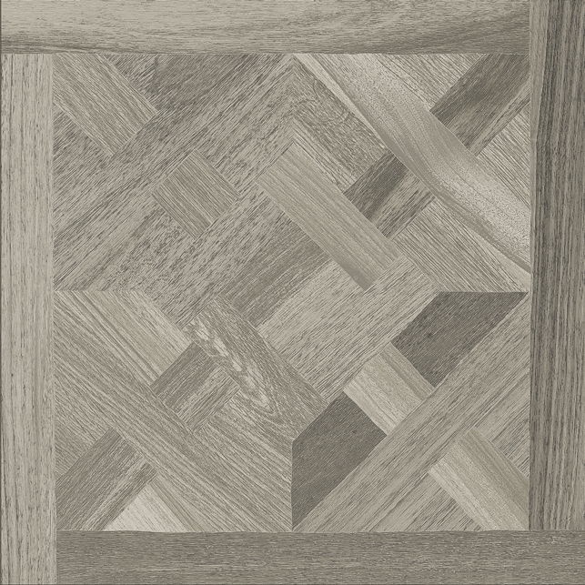 Wooden Tile Gray Decor Porcelain Tile - Natural - 32" X 32"