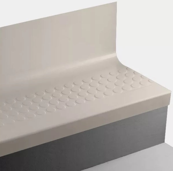 Johnsonite Canvas Raised Round Rubber Stair Tread