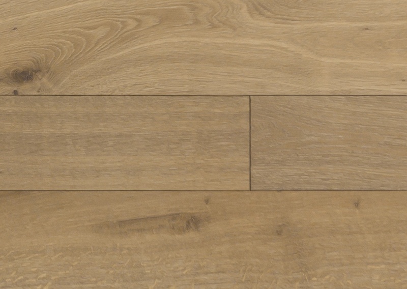 Branche French White Oak Ambre Engineered Hardwood Flooring - Wire Brushed & Ultra Low Gloss - 5.75" X Random Lengths