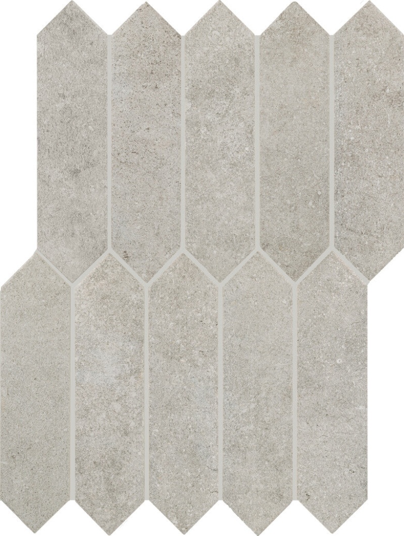 Historic Limestone Lineage Ceramic Tile - Matte - 3" X 12" Picket Fence