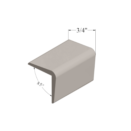 Johnsonite Fawn Vinyl Corner Wall Guard