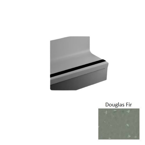 Johnsonite Douglas Fir Hammered Rubber Stair Tread with Riser