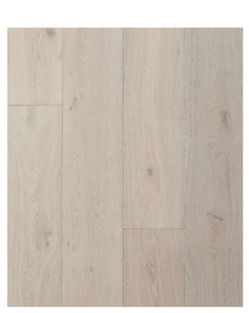 Mediterranean Bayonne Engineered Hardwood Flooring - Wire Brushed - 8" X Random Lengths