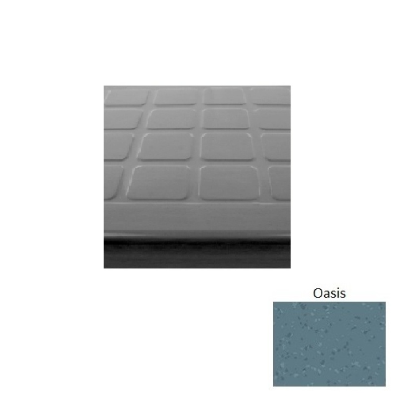 Roppe Symmetry Oasis Textured Rubber Stair Tread