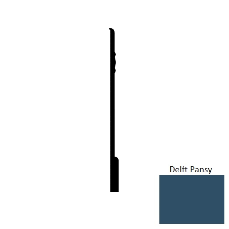 Delft Pansy Noble SNB Rubber Wall Base