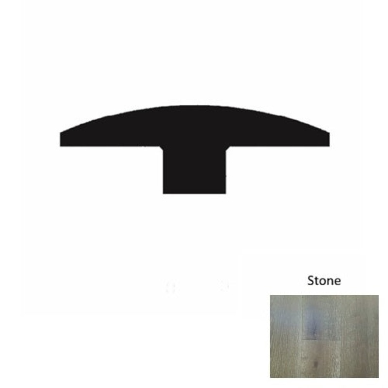 Designer Stone 78" T Molding - Wire Brushed
