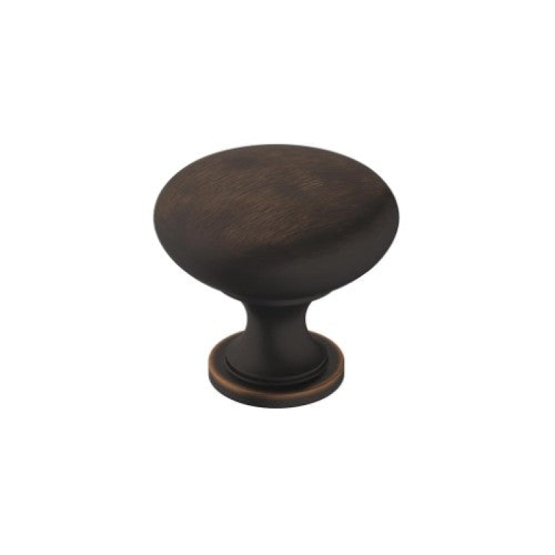 Era Zinc Cabinet Knob - Oil Rubbed Bronze - 1 1/4"