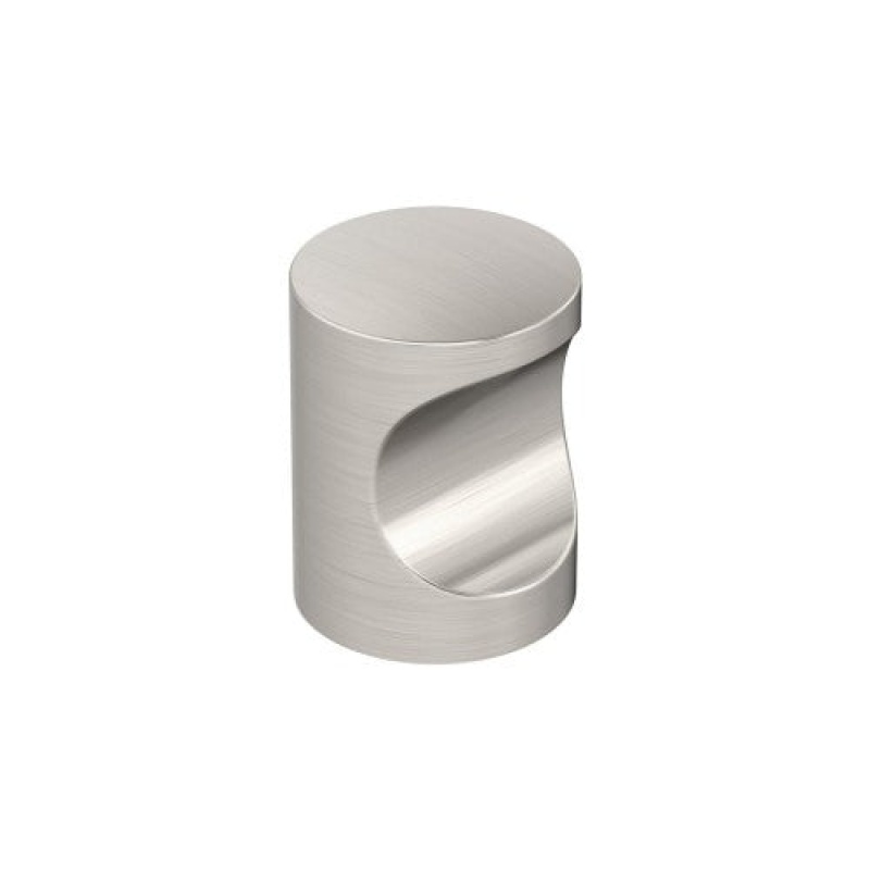 Whistle Zinc Cabinet Knob - Satin Nickel - 11/16" (17 Mm) Length