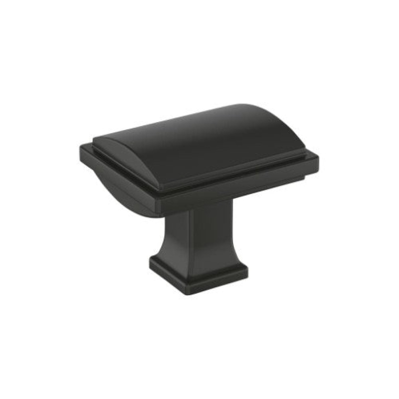 Townsend Zinc Cabinet Knob - Matte Black