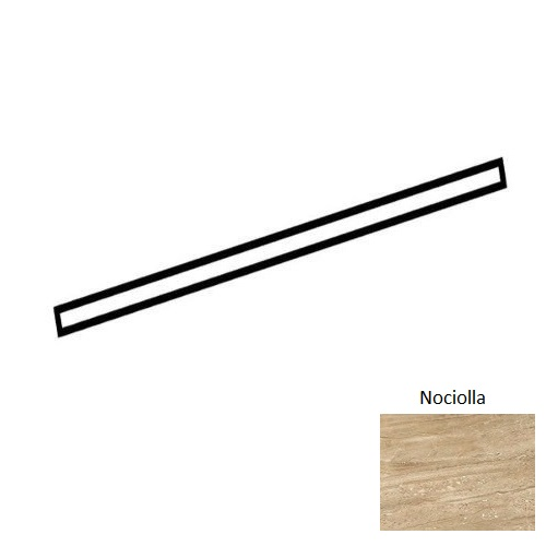 Florentine Nociolla Ceramic Wall Trim - 1/2" x 12" Jolly - Glossy
