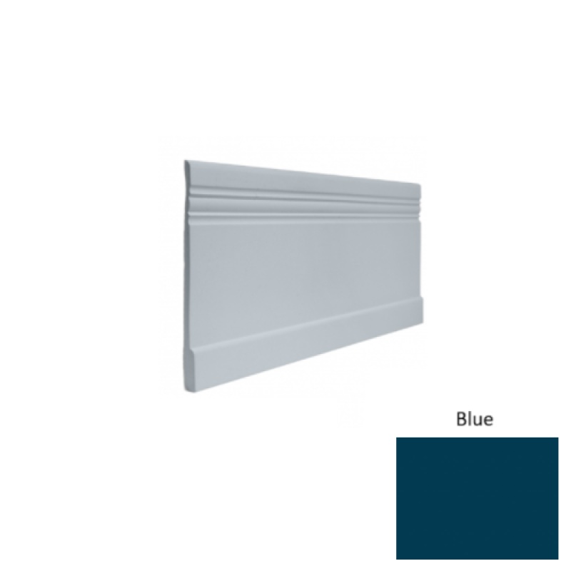 Contours #10 Serenity Blue Rubber Profiled Wall Base