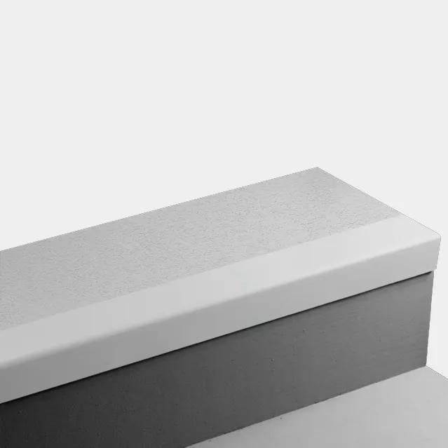 Johnsonite White Slipper Rice Paper Rubber Moulding / Trim – 12 1/4" x 48" Angle Fit Stair Tread Without Riser (Square)…
