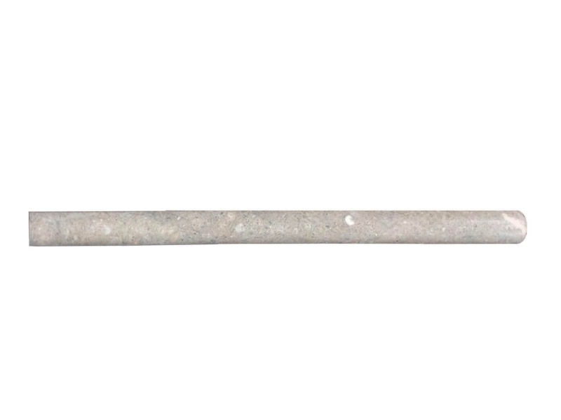 Sea Grass Limestone Liner - 3/4" X 12" Bullnose - Honed