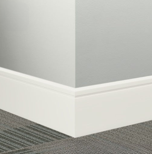 Johnsonite Icicle Rubber Millwork Contoured Wall Base