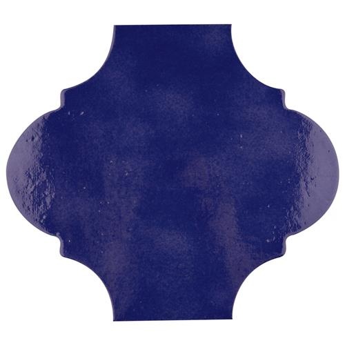 Mare Nostrum Provenzal Messina Porcelain Tile - Glossy - 10 3/8" X 11 3/8" Arabesque