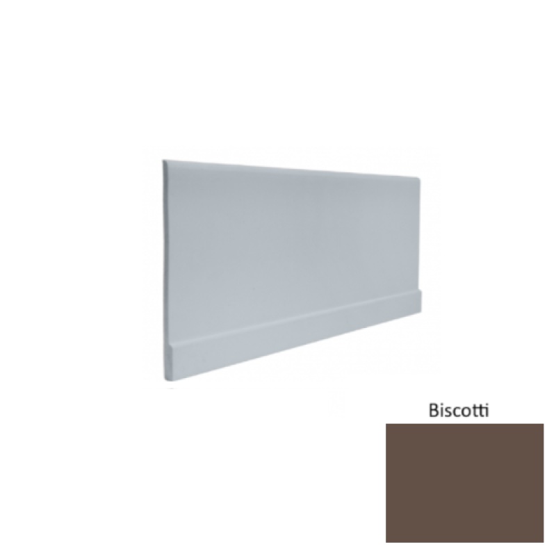 Contours #00 Simplicity Biscotti Rubber Profiled Wall Base