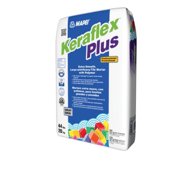 Mapei Keraflex Plus Gray Adhesive - 44 Lbs - Smooth