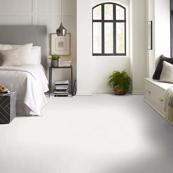 Magic At Last Iii 15' Alabaster Nylon Carpet - Textured