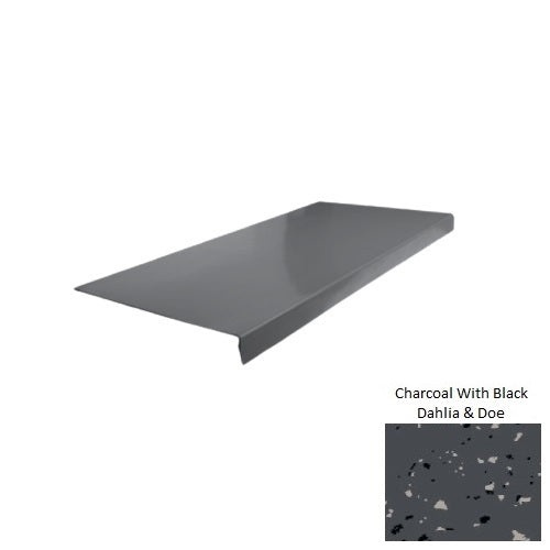 Spextones Charcoal With Black Dahlia & Doe Rubber Stair Tread