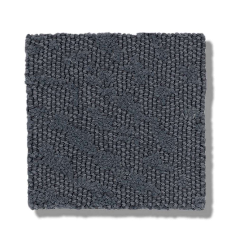 Caress By Shaw Vintage Revival Deep Sea Nylon Carpet - Pattern