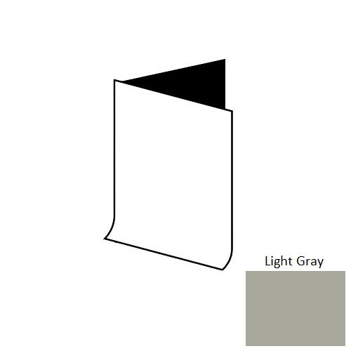 Light Gray Vinyl Moulding Trim Cove Base Outside Corner