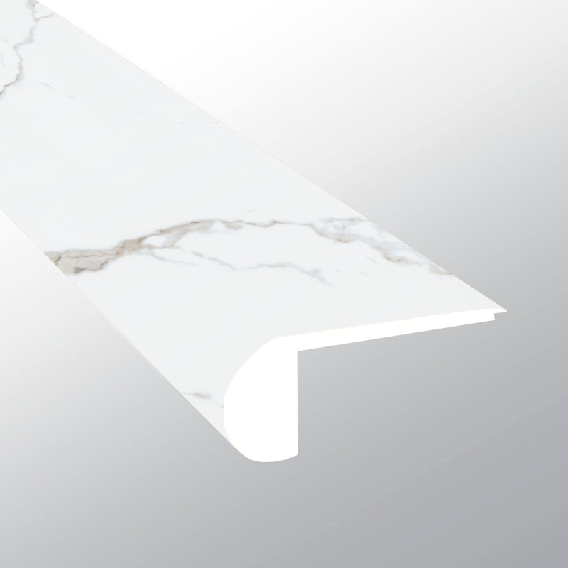 Everlife LVT Glenridge Calacatta Serra Flush Stair Nose