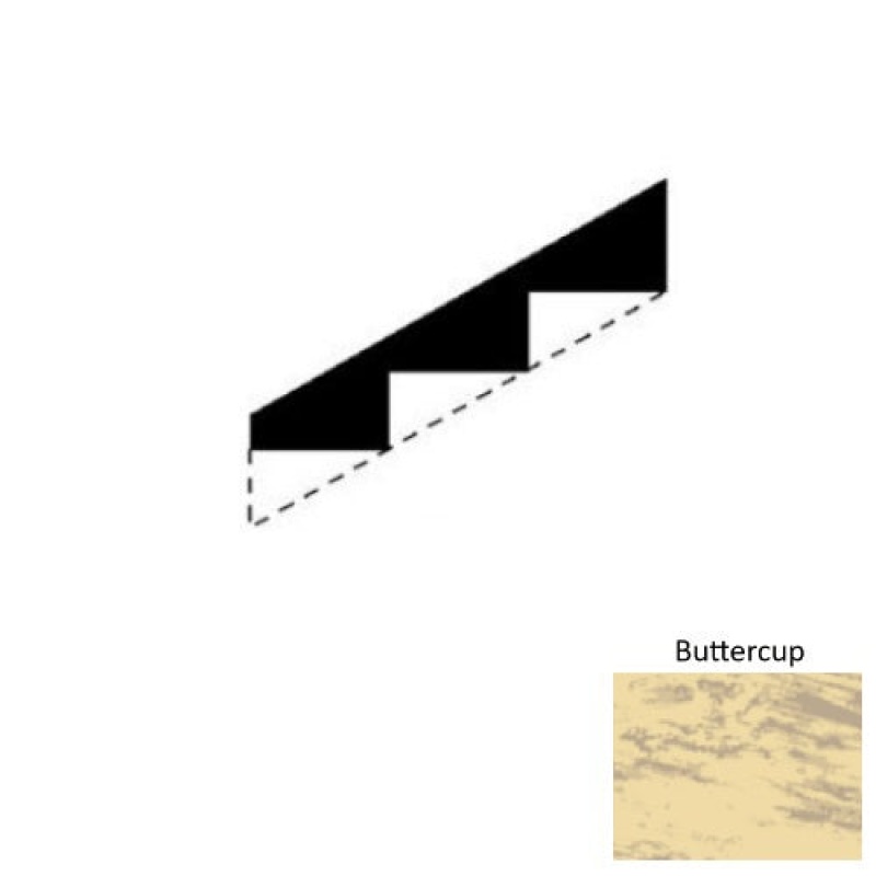 Marbleized Buttercup Rubber Stringers - Smooth