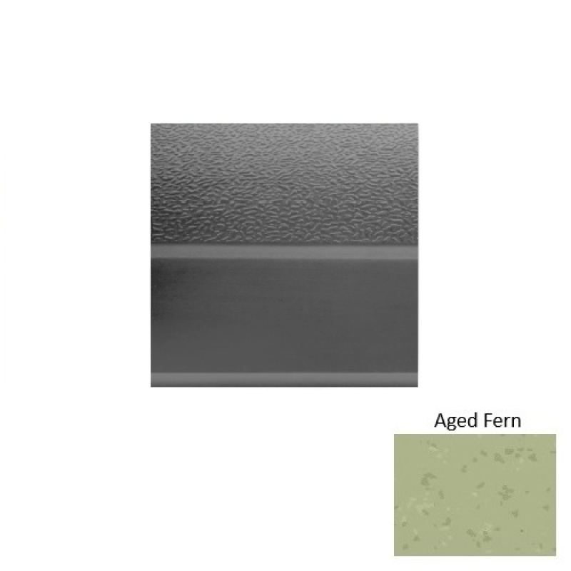Symmetry 93 Aged Fern Rubber (Sq) Stair Tread - Textured