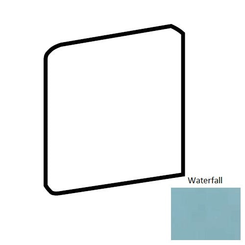 Color Wheel Classic Waterfall Ceramic Wall Trim