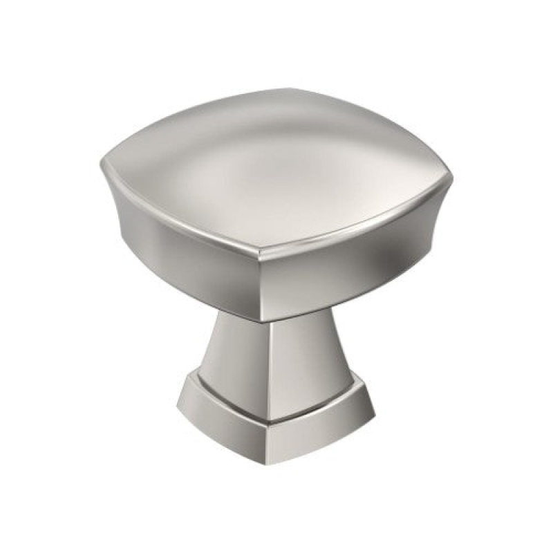 Stature Zinc Cabinet Knob - Polished Nickel - 1 1/4" (32 Mm) Length
