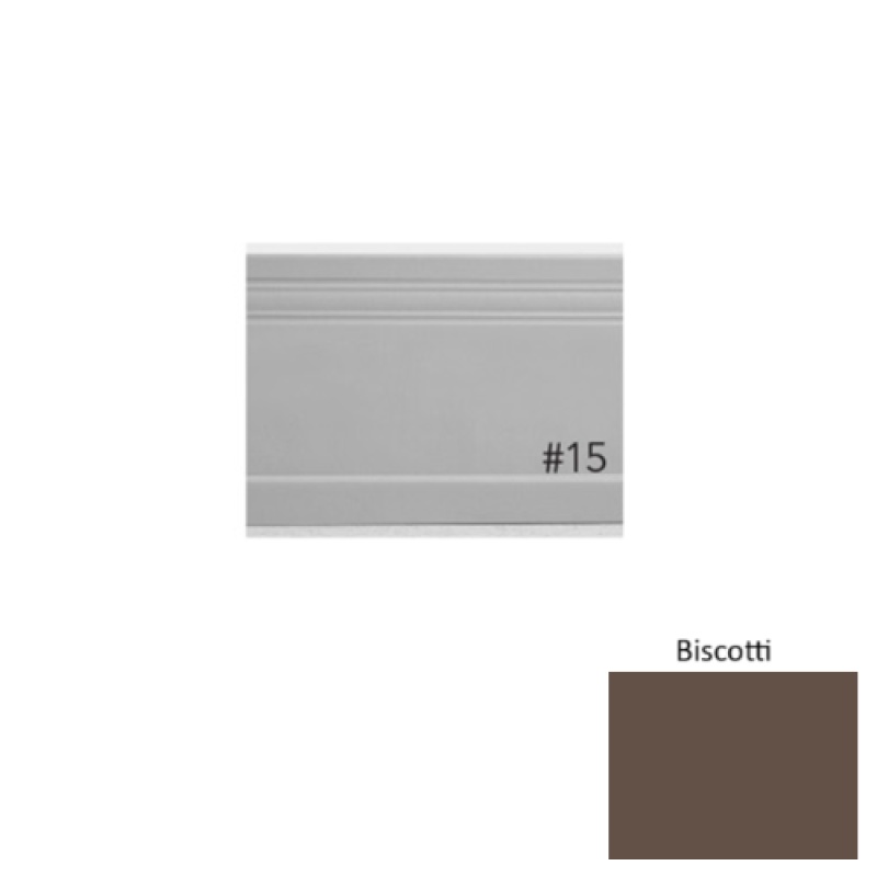 Pinnacle Plus #95 Invent Biscotti Rubber Coil Wall Base - 5 1/2" X 60 Ft
