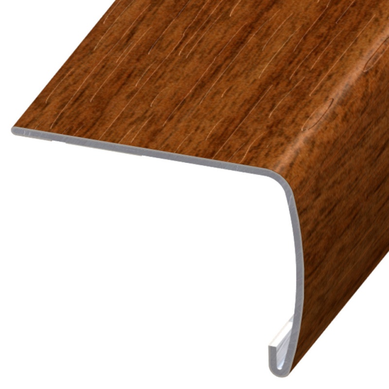 Standard Color Brazilian Cherry Luxury Vinyl Stair Nose