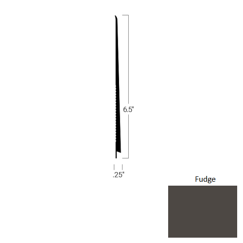 Johnsonite Fudge Rubber Tightlock Carpet Rubber Base