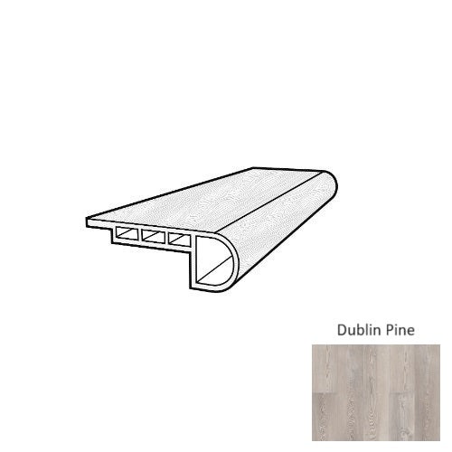 Coretec Pro Plus XL Enhanced Dublin Pine Flush Stairnose