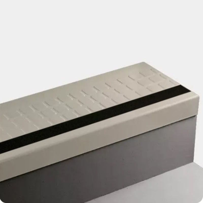 Johnsonite Almond Raised Square Rubber Stair Tread