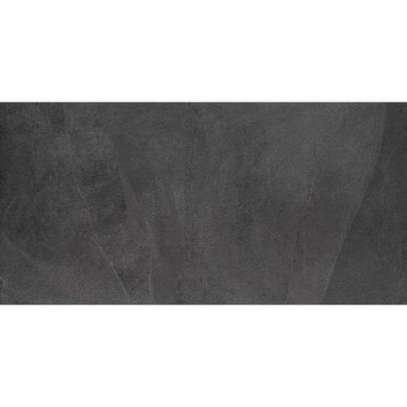 Delegate Dark Grey Porcelain Tile - Matte