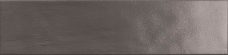 Hues Ebony Ceramic Tile - Satin - 3" X 10"
