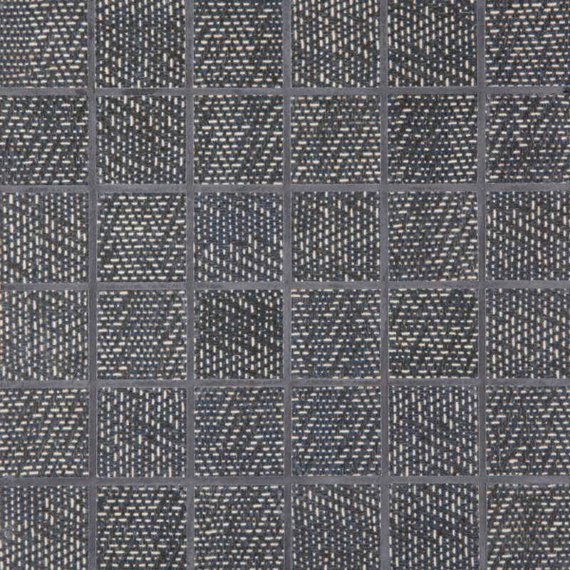 Digitalart Denim Porcelain Mosaic - 2" x 2" Matte