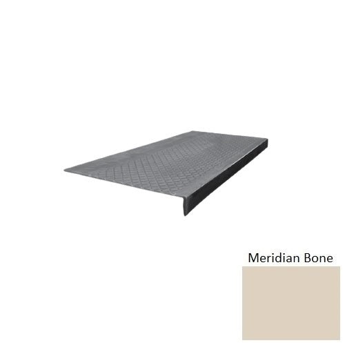 Flextones Meridian Bone Type 600 Distinct Designs Rubber - 12" X 72" Stair Tread - Diamond Profile Design